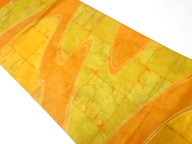 JAPANESE HIRAKI NAGOYA OBI / WOVEN STREAM